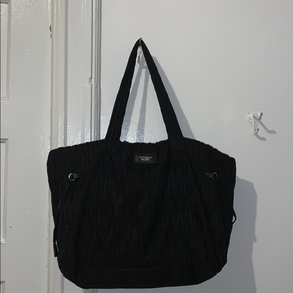 Black victoria secret tote